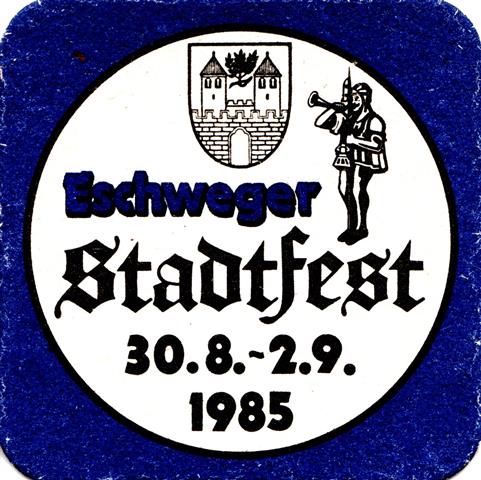 eschwege esw-he eschweger das gute 4b (quad185-stadtfest 1985-schwarzblau)